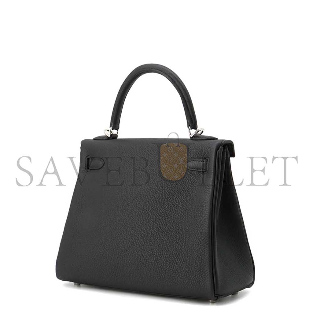 H**mes master kelly 28 retourne black togo leather (28*22*10cm)